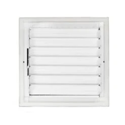 10 In X 10 In Adjustable, Single Deflection, 1 Way Supply Register For Duct Opening 10 In W X 10 In H -Fire Place Store whites venti air registers grilles har1010 1f 1000
