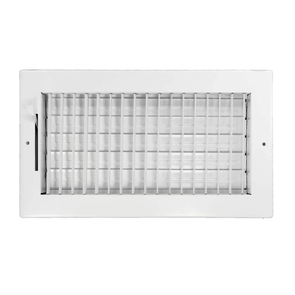 12 In X 6 In Adjustable, Single Deflection, 1 Way Supply Register For Duct Opening 12 In W X 6 In H 1 12 In X 6 In Adjustable, Single Deflection, 1 Way Supply Register For Duct Opening 12 In W X 6 In H