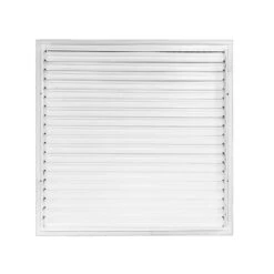 20 In. X 20 In. Adjustable, Single Deflection, 1 Way Supply Register For Duct Opening 20 In. W X 20 In. H -Fire Place Store whites venti air registers grilles har2020 1f 1000