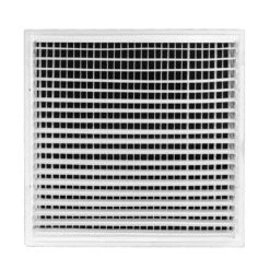 20 In. X 20 In. Adjustable, Single Deflection, 1 Way Supply Register For Duct Opening 20 In. W X 20 In. H -Fire Place Store whites venti air registers grilles har2020 44 1000