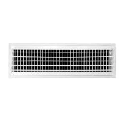 24 In. Wide X 6 In. High Adjustable, Single Deflection, 1 Way Supply Register For Duct Opening 24 In. W X 6 In. H -Fire Place Store whites venti air registers grilles har2406 44 1000
