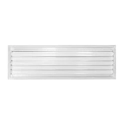 24 In. Wide X 8 In. High Adjustable, Single Deflection, 1 Way Supply Register For Duct Opening 24 In. W X 8 In. H -Fire Place Store whites venti air registers grilles har2408 1f 1000