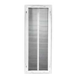 10 In. Wide X 30 In. High Return Air Filter Grille Of Steel In White -Fire Place Store whites venti air registers grilles hfg1030 1f 1000