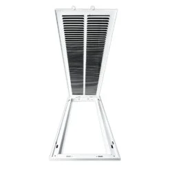 10 In. Wide X 30 In. High Return Air Filter Grille Of Steel In White -Fire Place Store whites venti air registers grilles hfg1030 44 1000