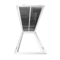 14 In. Wide X 30 In. High Return Air Filter Grille Of Steel In White -Fire Place Store whites venti air registers grilles hfg1430 44 1000