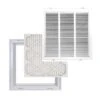 18 In. X 18 In. High Return Air Filter Grille With MERV 11 Filter Pre-Installed