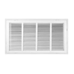 20 In. X 16 In. High Return Air Filter Grille With MERV 11 Filter Pre-Installed -Fire Place Store whites venti air registers grilles hfg2016f 1f 1000