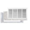 24 In. X 12 In. High Return Air Filter Grille With MERV 11 Filter Pre-Installed