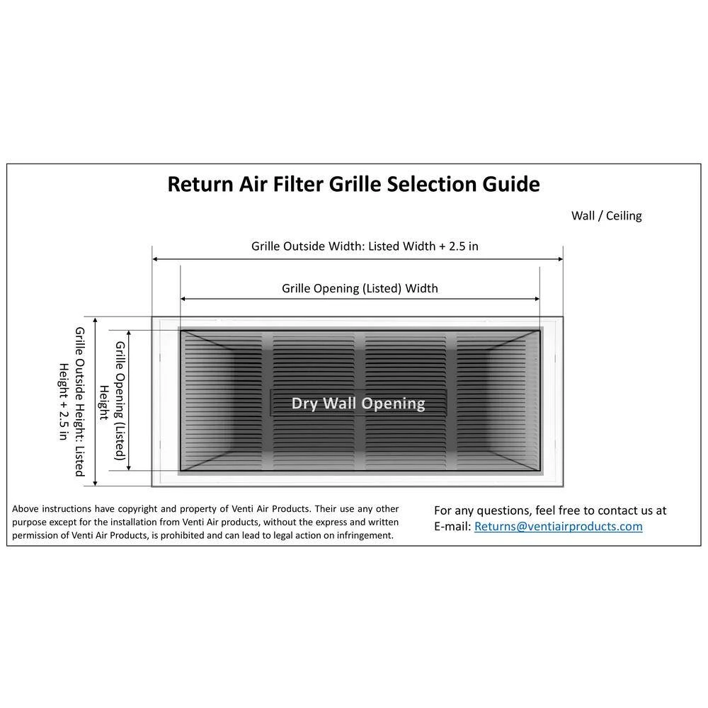 24 In. X 18 In. High Return Air Filter Grille With MERV 11 Filter Pre-Installed 2 24 In. X 18 In. High Return Air Filter Grille With MERV 11 Filter Pre-Installed - Image 2