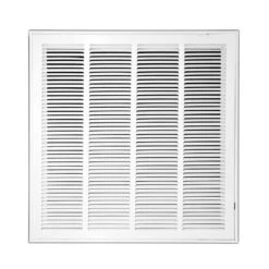 24 In. X 24 In. High Return Air Filter Grille With MERV 11 Filter Pre-Installed -Fire Place Store whites venti air registers grilles hfg2424f 1f 1000