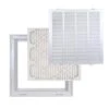24 In. X 24 In. High Return Air Filter Grille With MERV 11 Filter Pre-Installed