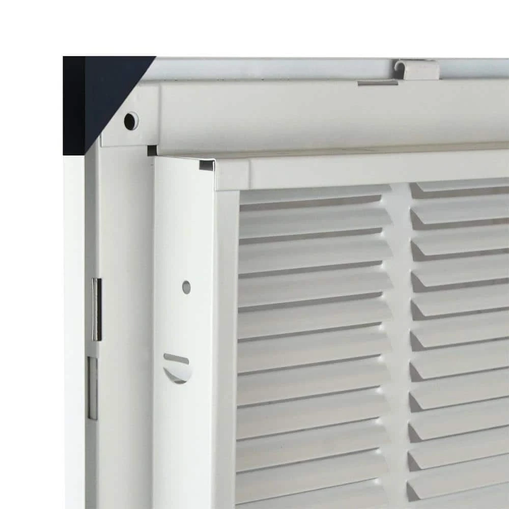 25 In. Wide X 14 In. High Return Air Filter Grille Of Steel In White 6 25 In. Wide X 14 In. High Return Air Filter Grille Of Steel In White - Image 6