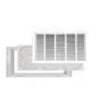 25 In. X 14 In. High Return Air Filter Grille With MERV 11 Filter Pre-Installed