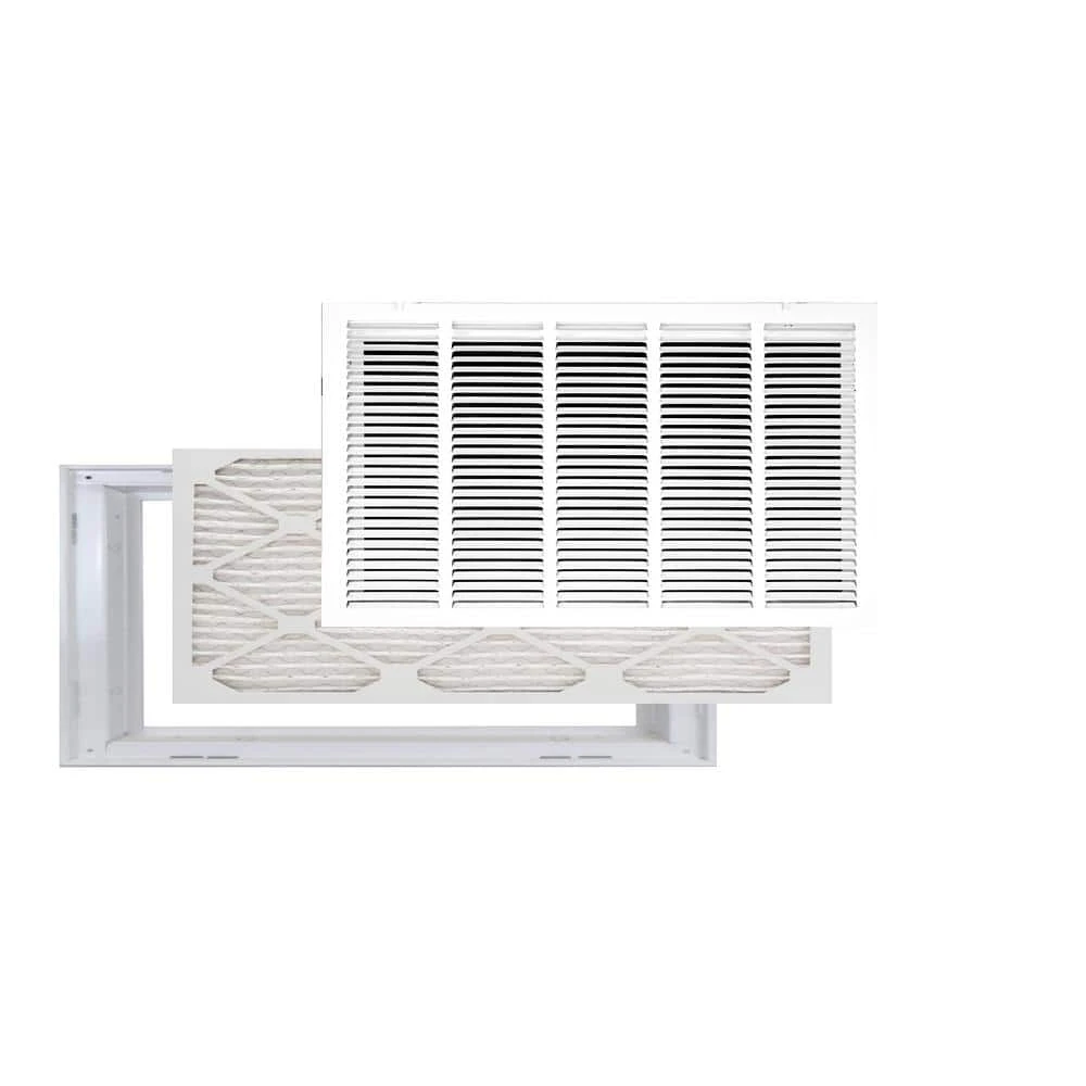 25 In. X 16 In. High Return Air Filter Grille With MERV 11 Filter Pre-Installed 1 25 In. X 16 In. High Return Air Filter Grille With MERV 11 Filter Pre-Installed