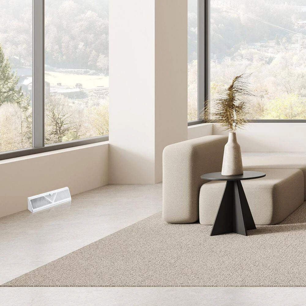 Floor Registers 18 In. X 5 In. Steel Diffuser Register In White 10-Pack Baseboard Registers Heavy-Duty Floor Vents 8 Floor Registers 18 In. X 5 In. Steel Diffuser Register In White 10-Pack Baseboard Registers Heavy-Duty Floor Vents - Image 8